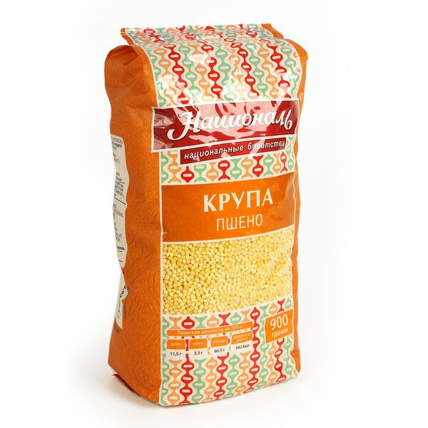 Пшено Националь шлифованное