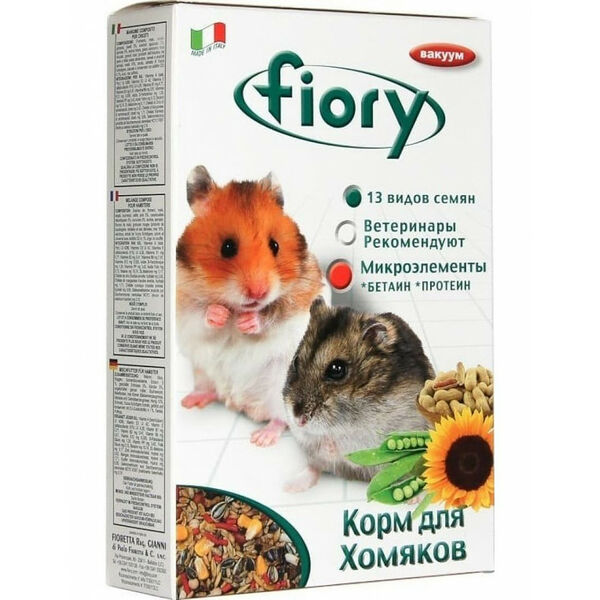 Смесь для хомяков Fiory Criceti 850 г