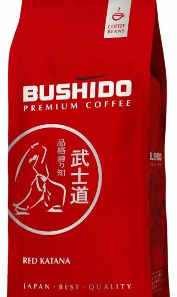 Кофе в зернах Bushido Red Katana