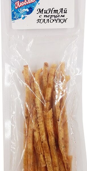 Минтай палочки люблю 70 г солено-сушеный с перцем