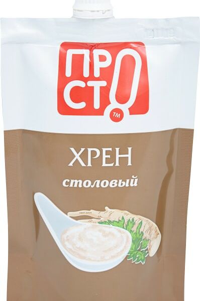 Хрен ПРОСТО столовый острый 140г