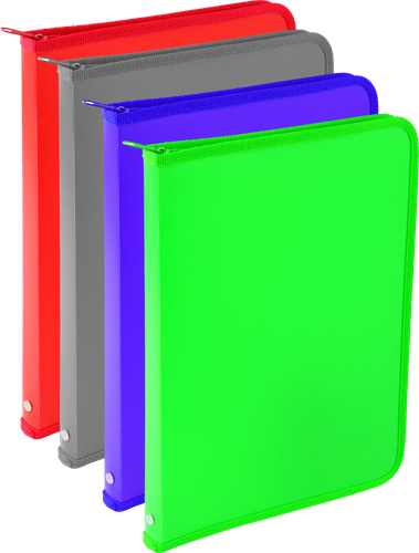 

Папка для тетрадей 365 дней А4 на молнии в ассортименте 1 шт.