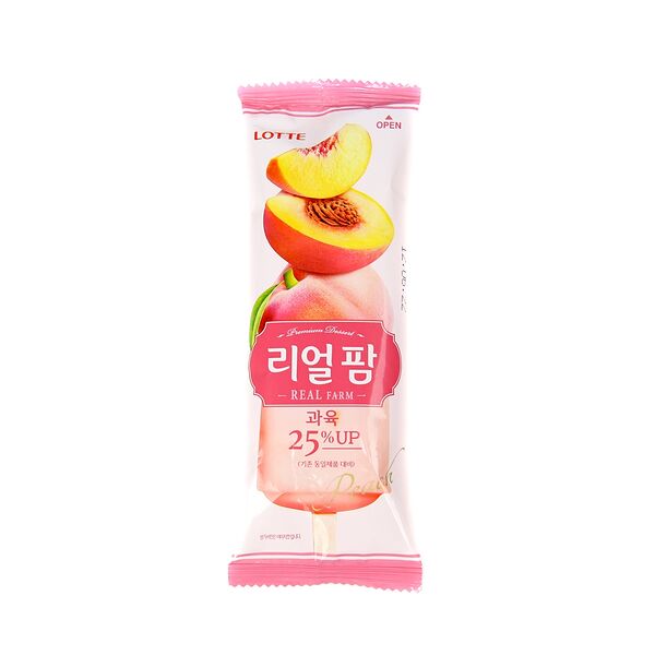 Десерт замор Эскимо “REAL Персик” 85гр LOTTE