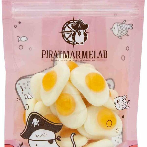 Мармелад жевательный Piratmarmelad Яичница