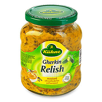 Соус Гекин Релиш Kühne с огурцами
