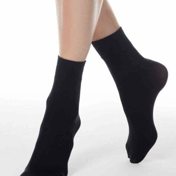 Носки женские Conte Micfib цвет: nero/черный размер: 23-25, 50 den