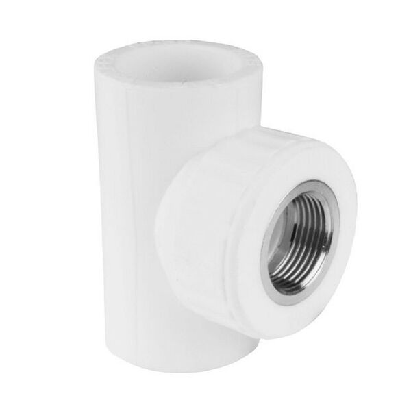 Тройник PPRC комб. с внутр. резьб. 20х1/2 х20, MP-У