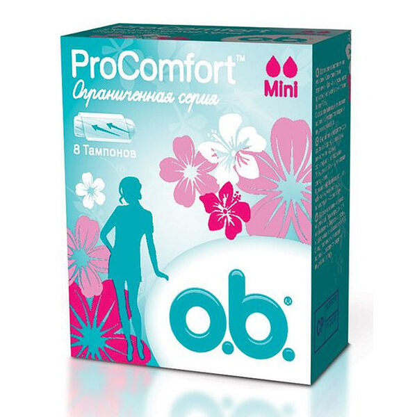 O.B հիգենիկ Տամպոն ProComfort Mini N8
