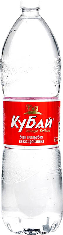 

Вода Кубай питьевая негазированная 1.5л