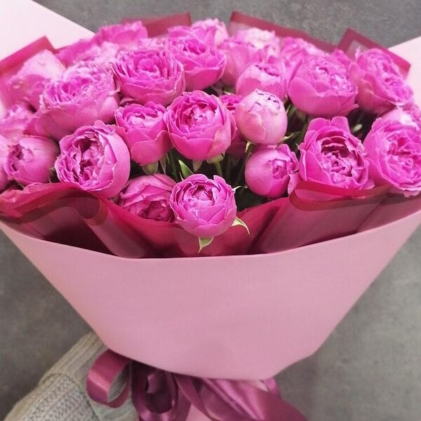 Пионовидные розы Мисти баблз