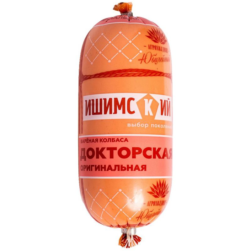 

Колбаса вареная Ишимский МК Докторская Оригинальная категория Б 450 г