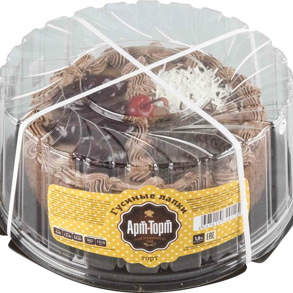 Торт Арт-торт Гусиные лапки, 1кг