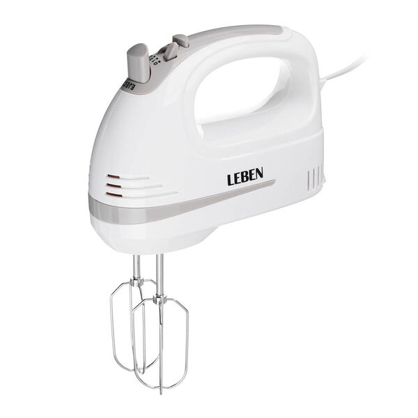 Leben миксер электрический 350 вт, 5 скоростей + режим 