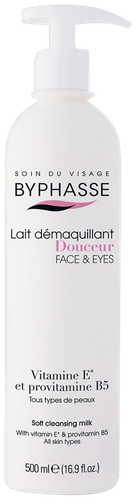 

Молочко для лица и глаз Byphasse очищающее для всех типов кожи 500 мл