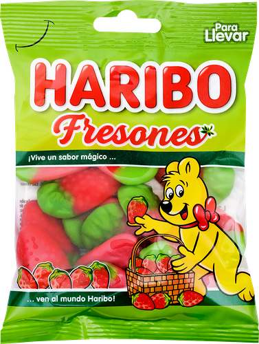 Мармелад жевательный HARIBO Клубника, 100г