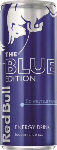 

Напиток энергетический RED BULL Blue Edition со вкусом черники газированный, 0.25л