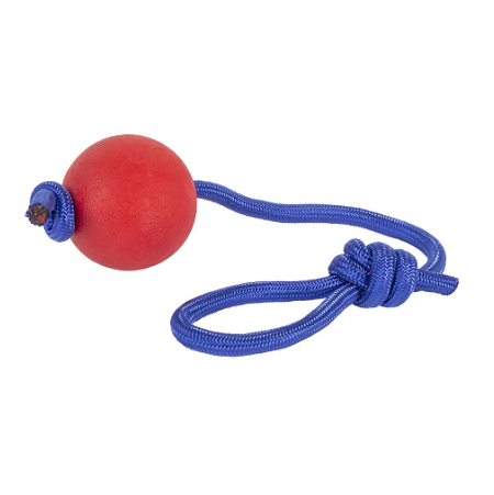 Каскад игрушка Strong мяч на веревке для собак 6 см