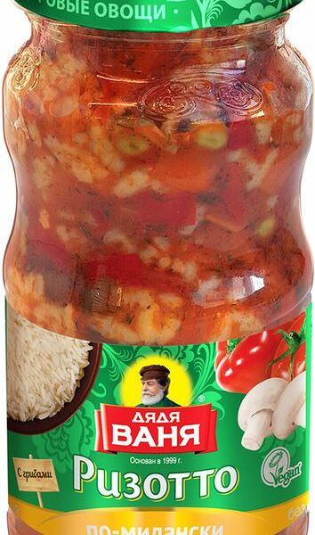 Ризотто Дядя Ваня По-милански с грибами, 460г