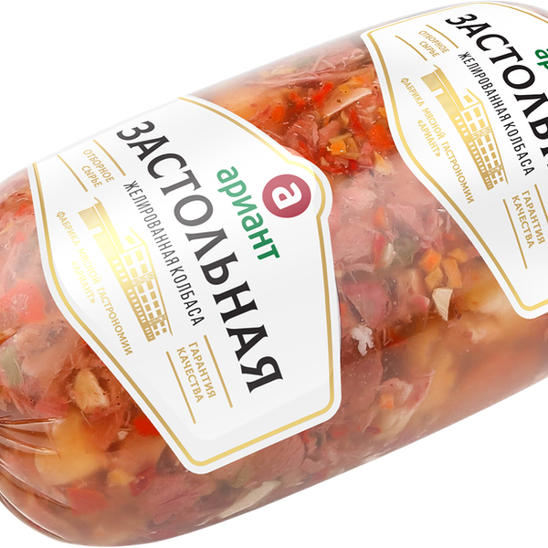 Колбаса АРИАНТ Застольная желированная вес 