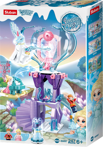 Конструктор SLUBAN Волшебная башня, 247 деталей