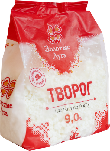 

Творог Золотые луга 9% 350 г