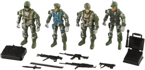 

Набор игровой BIGGA Спецназ, 4 бойца