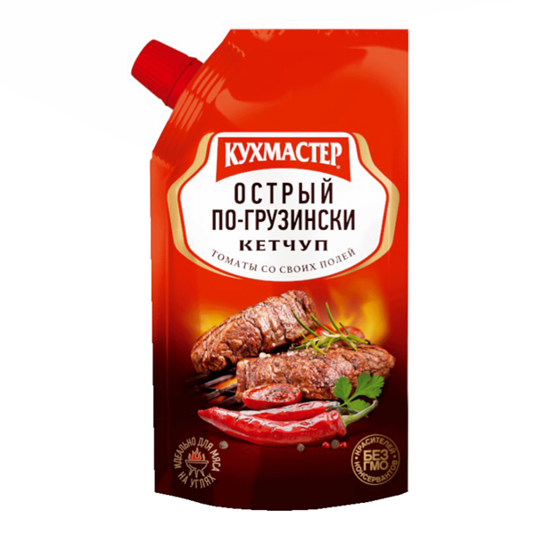Кетчуп Кухмастер Острый по-грузински