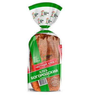 Хлеб Проект свежий хлеб Богородский в нарезке