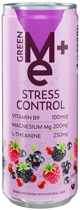 

Газированный напиток GreenMe+ Stress Control 330 мл