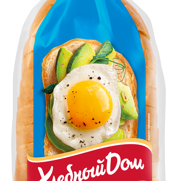 Батон Хлебный дом Утренний нарезной 380 г