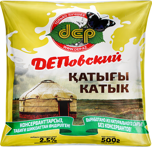 Катык ДЕПОВСКИЙ 2,5%, без змж, 500г