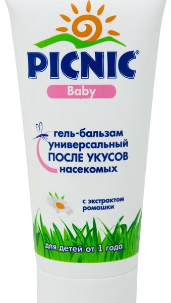 Гель-бальзам Picnic универсальный после укусов детский 30мл