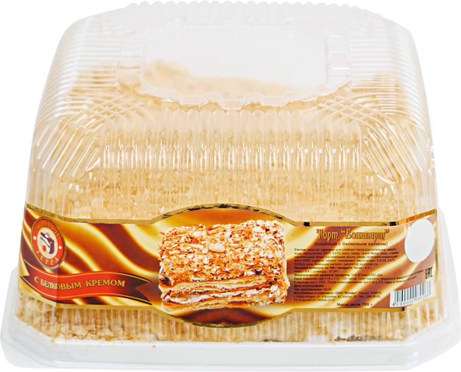 

Торт Конфи-Терра Бонапарт 700 г