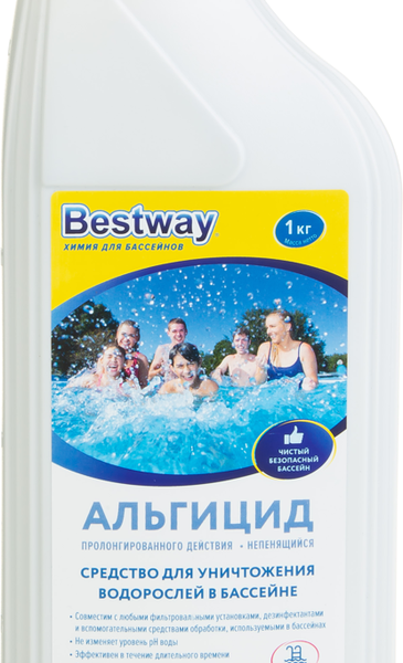Средство для бассейнов BESTWAY Альгицид для уничтожения водорослей, непенящийся Арт. AP1LBW