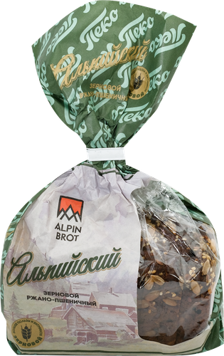 

Хлеб Пеко Альпийский зерновой нарезка 300 г