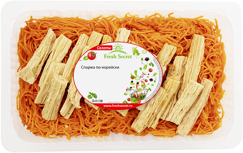 

Салат FRESH SECRET Спаржа соевая с морковью по-корейски, весовой