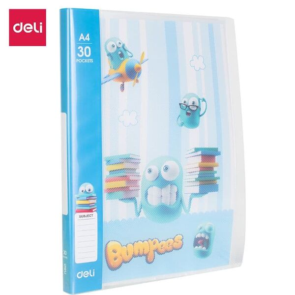 Папка с прозрачными вкладышами 20л. А4 