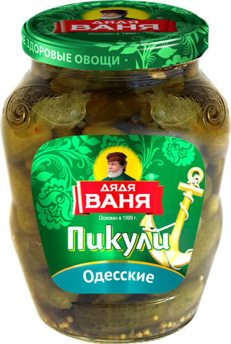 

Огурцы Дядя Ваня Пикули Одесские 350 г
