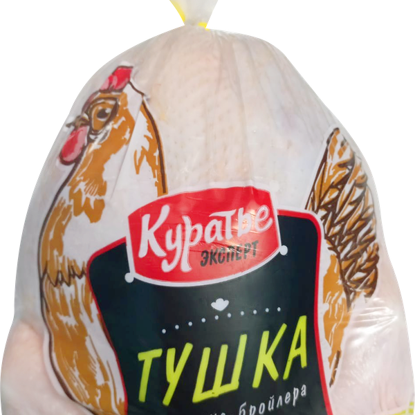 Цыпленок-бройлер КУРАТЬЕ тушка 1сорт охл вес до 2.3кг