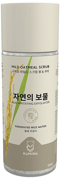 Скраб для лица KuMiHo ферментированный рис и овес, 50 мл
