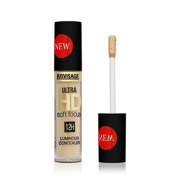 Консилер для лица Luxvisage Ultra HD тон 13 beige светоотражающий