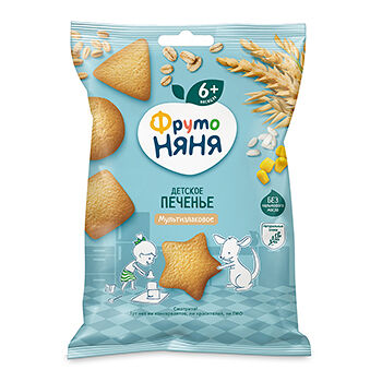 Печенье детское ФрутоНяня Мультизлаковое