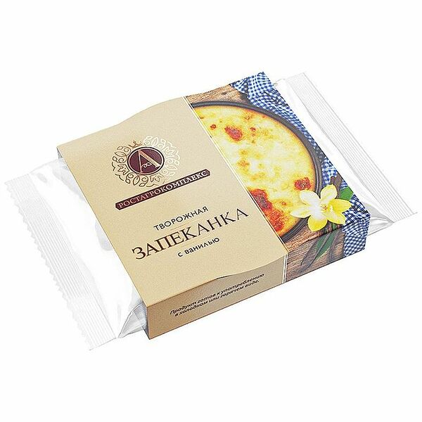 Запеканка А.Ростагрокомплекс творожная с ванилью 16%, 100г