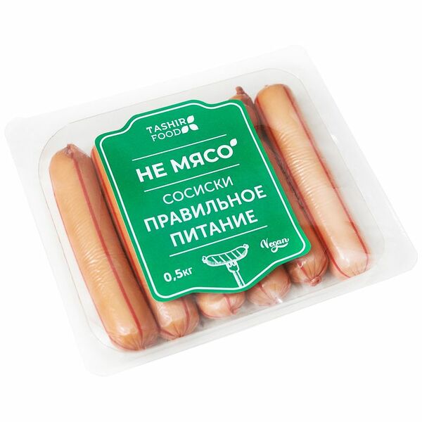Сосиски Не Мясо Правильное питание веганские, 300г