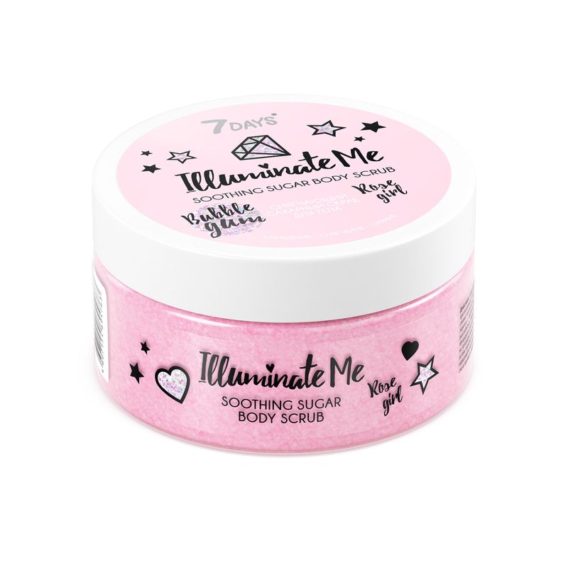 

Скраб для тела 7 Days Illuminate me Rose girl смягчающий