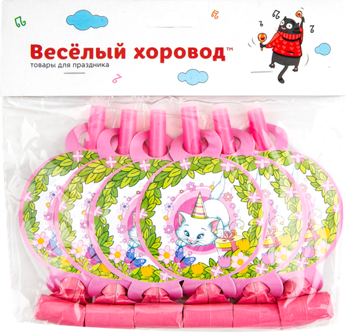 

Набор язычков Веселый хоровод Розовая Фантазия 6 шт.