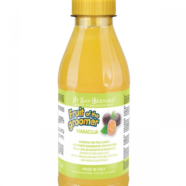 Шампунь для длинной шерсти с протеинами Iv San Bernard Fruit of the Groomer Maracuja
