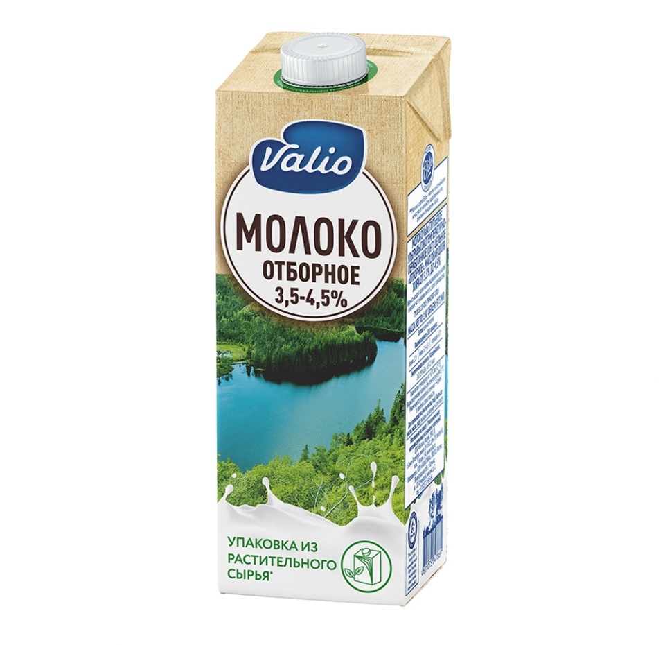 

Молоко ультрапастеризованное Valio UHT 3,5-4,5% отборное 1кг Россия, БЗМЖ