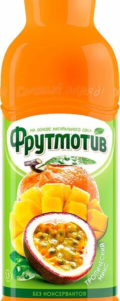 Напиток сокосодержащий Фрутмотив Тропический микс,1.5л