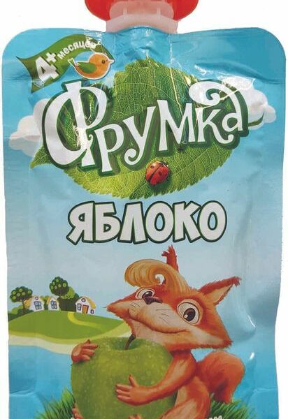 Пюре Фрумка из яблок для детей от 4 мес. 90г